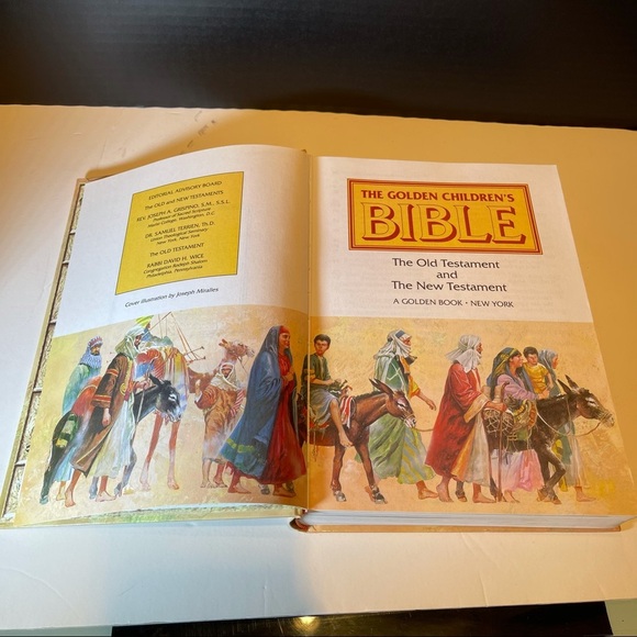 THE GOLDEN CHILDREN'S BIBLE: BY GOLDEN BOOKS - Picture 5 of 5